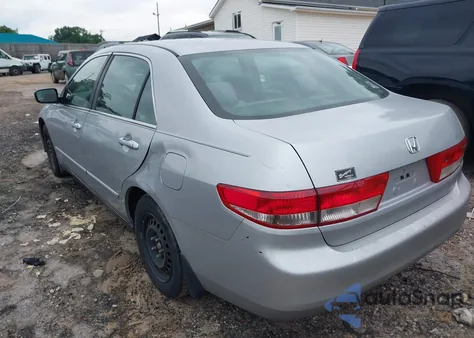 2003 Honda Accord 2.4 Lx z USA, uszkodzony, nr VIN 1HGCM56373A016244